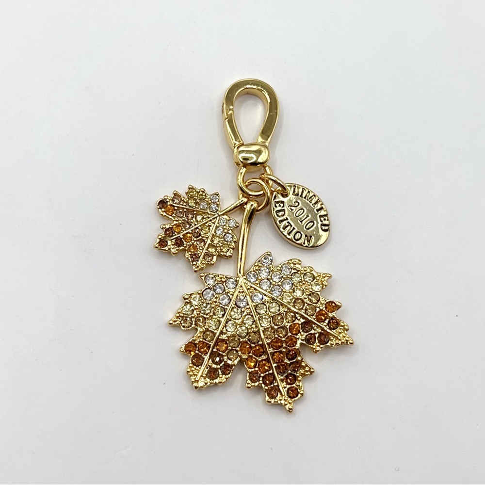 Juicy Couture maple leaf charm